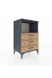 Hyperion Komodin Tek Raflı 3 Çekmeceli 60x44x96 - S47M005V6B