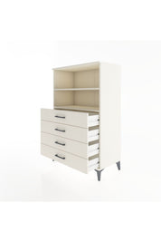 Hyperion Dolap 2 Raflı 4 Çekmeceli 88x44x134 - S51M129V1B