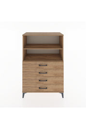 Hyperion Dolap 2 Raflı 4 Çekmeceli 88x44x134 - S51M129V9B