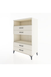 Hyperion Dolap 2 Raflı 4 Çekmeceli 88x44x134 - S51M130V1B