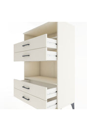 Hyperion Dolap 2 Raflı 4 Çekmeceli 88x44x134 - S51M130V1B