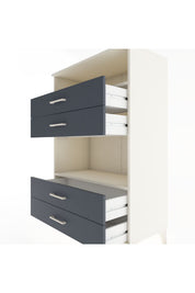 Hyperion Dolap 2 Raflı 4 Çekmeceli 88x44x134 - S51M130V2B