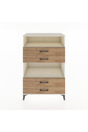 Hyperion Dolap 2 Raflı 4 Çekmeceli 88x44x134 - S51M130V3B