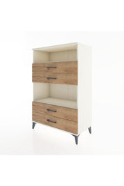 Hyperion Dolap 2 Raflı 4 Çekmeceli 88x44x134 - S51M130V3B