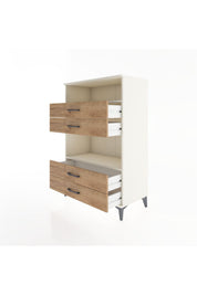 Hyperion Dolap 2 Raflı 4 Çekmeceli 88x44x134 - S51M130V3B