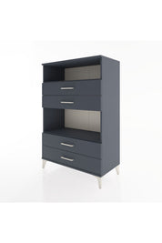 Hyperion Dolap 2 Raflı 4 Çekmeceli 88x44x134 - S51M130V5B