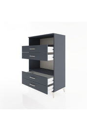 Hyperion Dolap 2 Raflı 4 Çekmeceli 88x44x134 - S51M130V5B