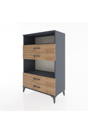 Hyperion Dolap 2 Raflı 4 Çekmeceli 88x44x134 - S51M130V6B