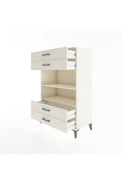 Hyperion Dolap 2 Raflı 4 Çekmeceli 88x44x134 - S51M131V1B