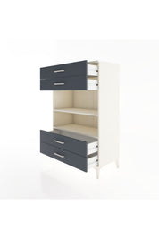 Hyperion Dolap 2 Raflı 4 Çekmeceli 88x44x134 - S51M131V2B