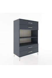 Hyperion Dolap 2 Raflı 4 Çekmeceli 88x44x134 - S51M131V5B