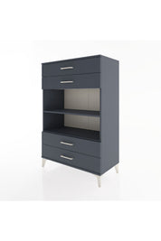 Hyperion Dolap 2 Raflı 4 Çekmeceli 88x44x134 - S51M131V5B
