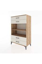 Hyperion Dolap 2 Raflı 4 Çekmeceli 88x44x134 - S51M131V7B