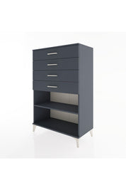 Hyperion Dolap Tek Raflı 4 Çekmeceli 88x44x134 - S51M133V5B