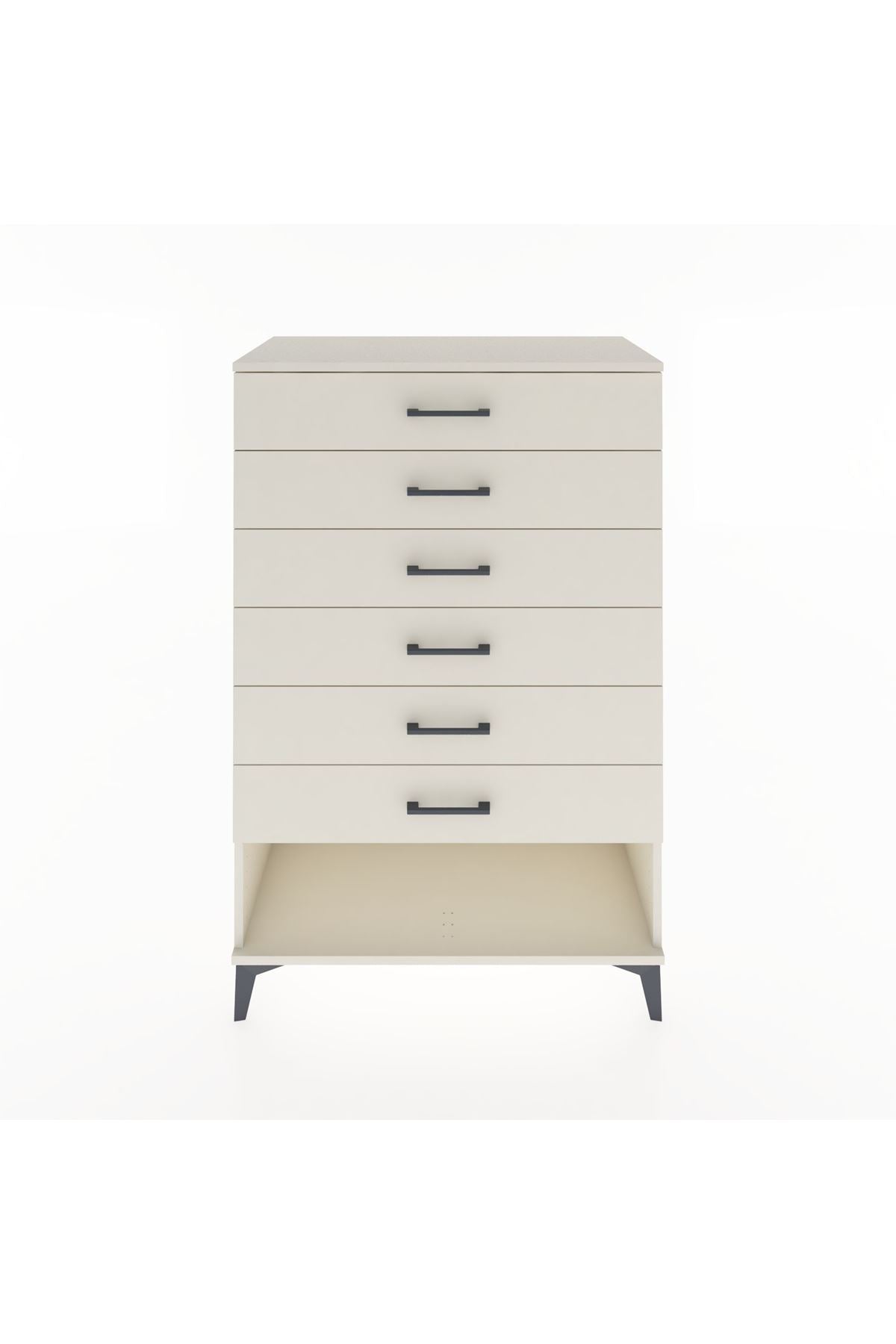 Hyperion Dolap 6 Çekmeceli 88x44x134 - S51M135V1B