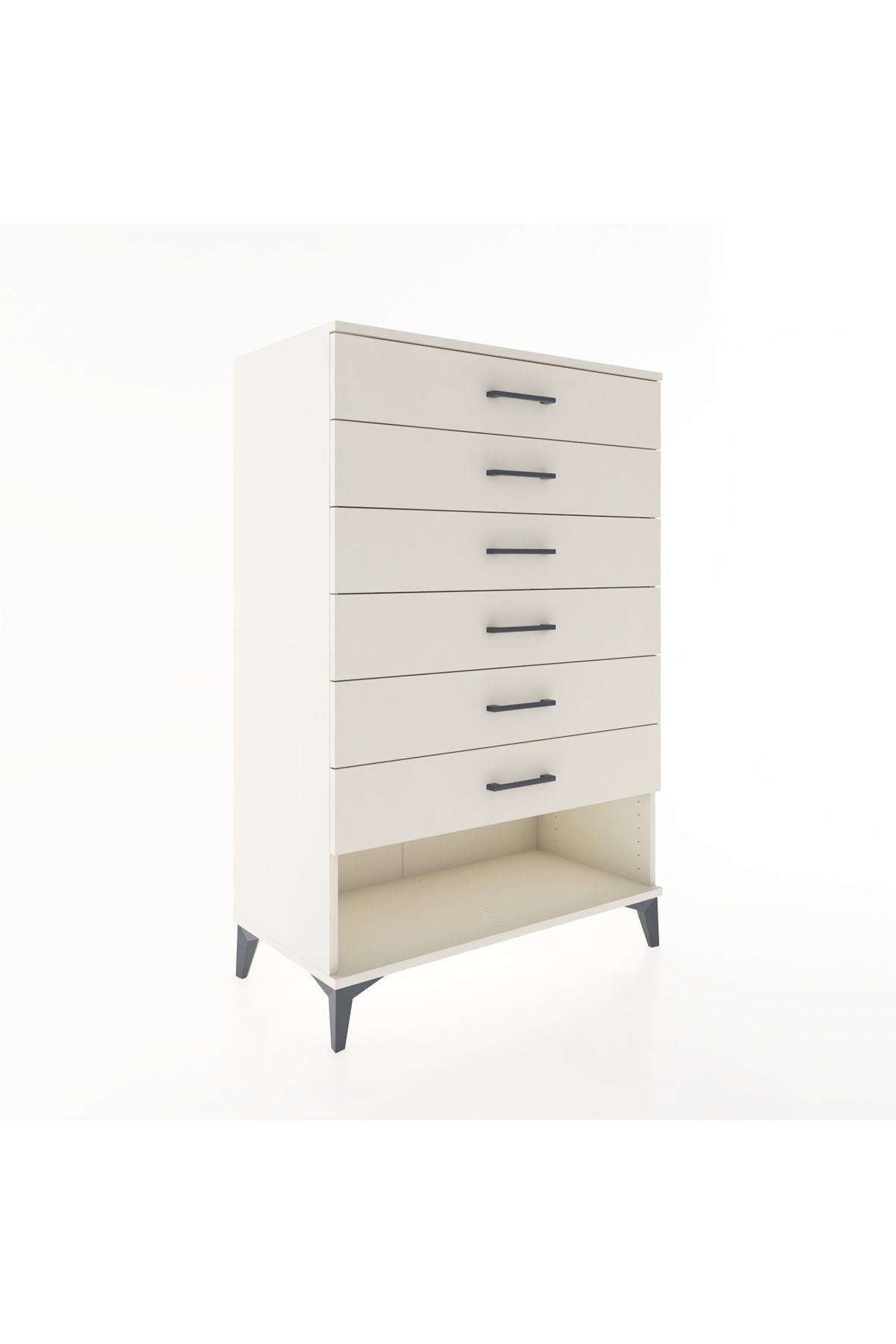 Hyperion Dolap 6 Çekmeceli 88x44x134 - S51M135V1B