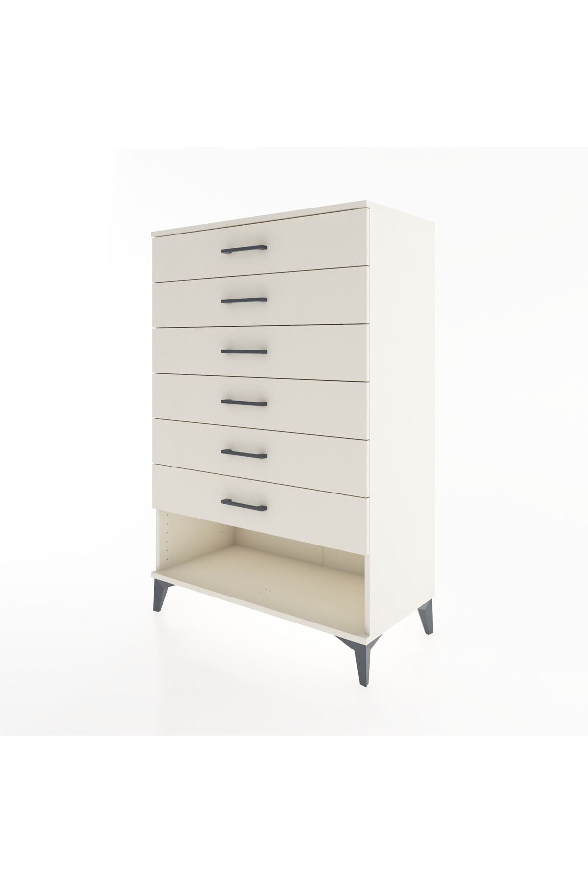 Hyperion Dolap 6 Çekmeceli 88x44x134 - S51M135V1B