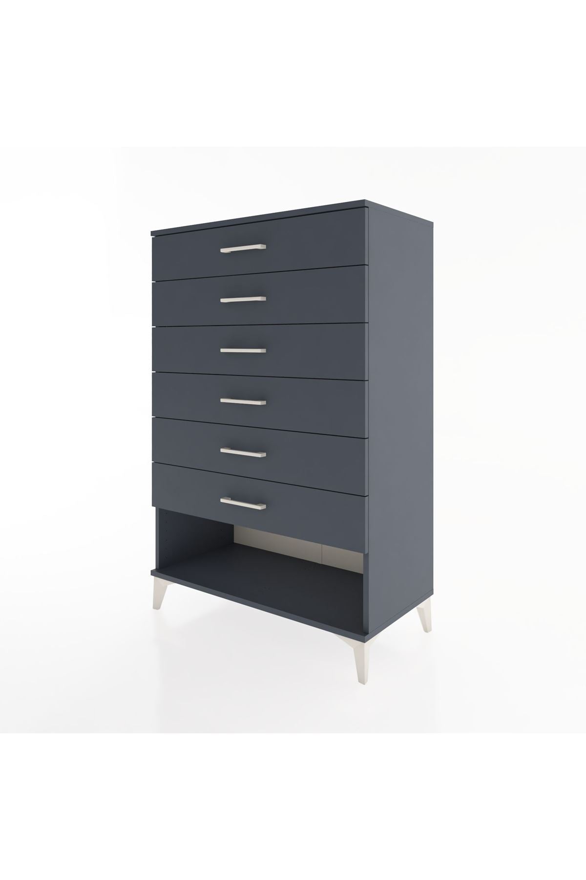 Hyperion Dolap 6 Çekmeceli 88x44x134 - S51M135V5B
