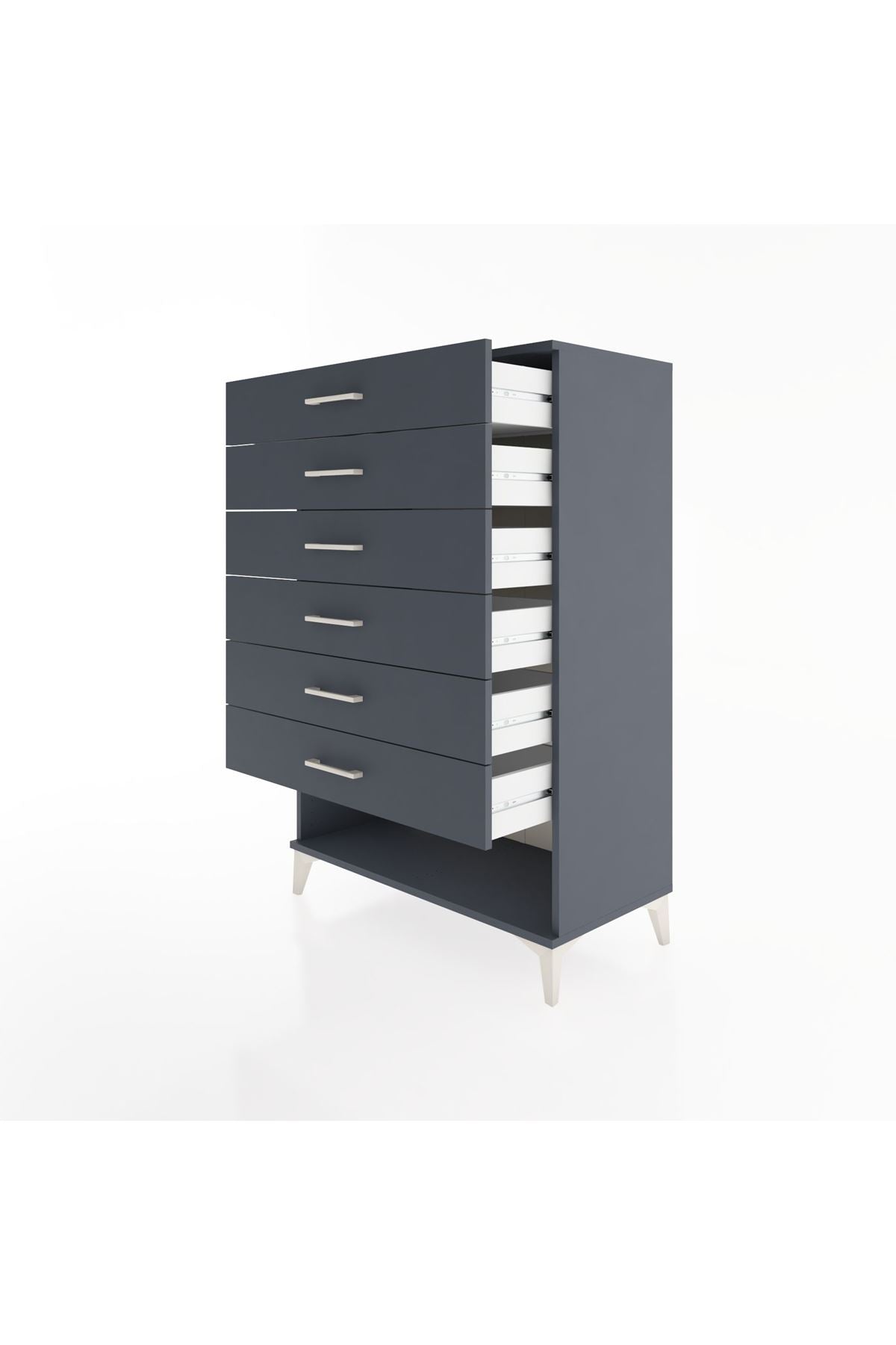 Hyperion Dolap 6 Çekmeceli 88x44x134 - S51M135V5B