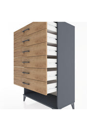 Hyperion Dolap 6 Çekmeceli 88x44x134 - S51M135V6B