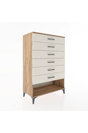 Hyperion Dolap 6 Çekmeceli 88x44x134 - S51M135V7B