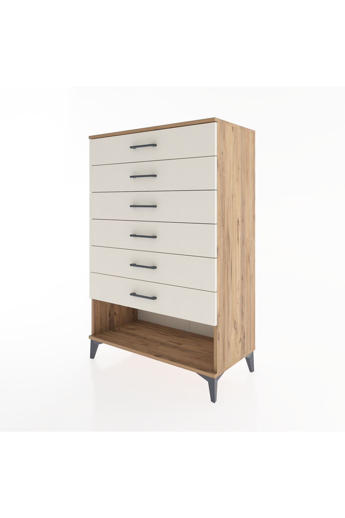 Hyperion Dolap 6 Çekmeceli 88x44x134 - S51M135V7B