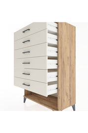 Hyperion Dolap 6 Çekmeceli 88x44x134 - S51M135V7B