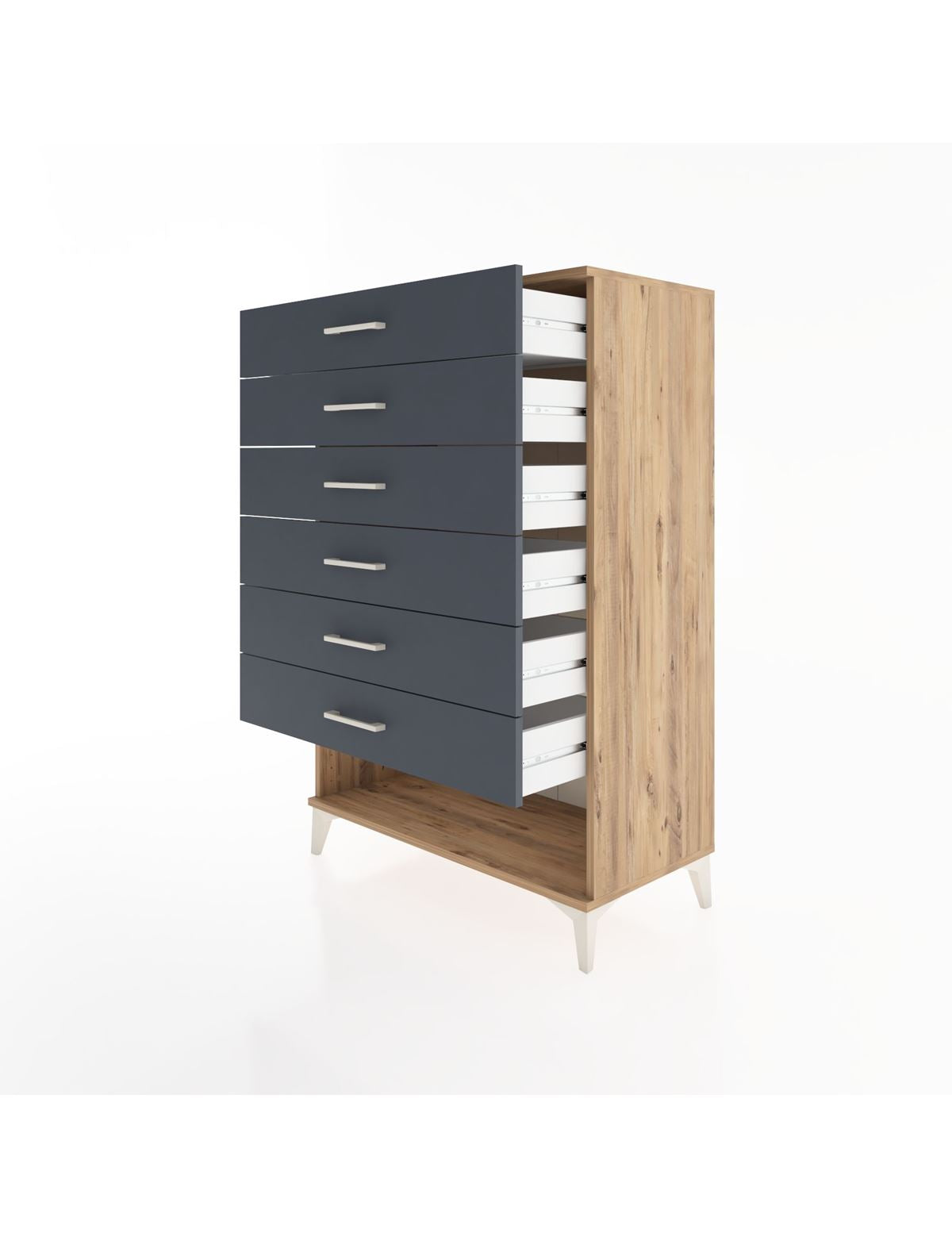 Hyperion Dolap 6 Çekmeceli 88x44x134 - S51M135V8B