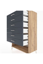 Hyperion Dolap 6 Çekmeceli 88x44x134 - S51M135V8B