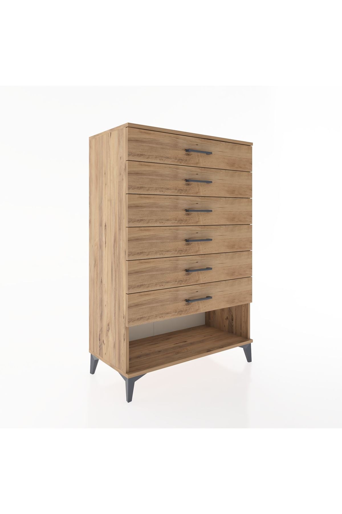 Hyperion Dolap 6 Çekmeceli 88x44x134 - S51M135V9B