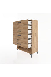 Hyperion Dolap 6 Çekmeceli 88x44x134 - S51M135V9B