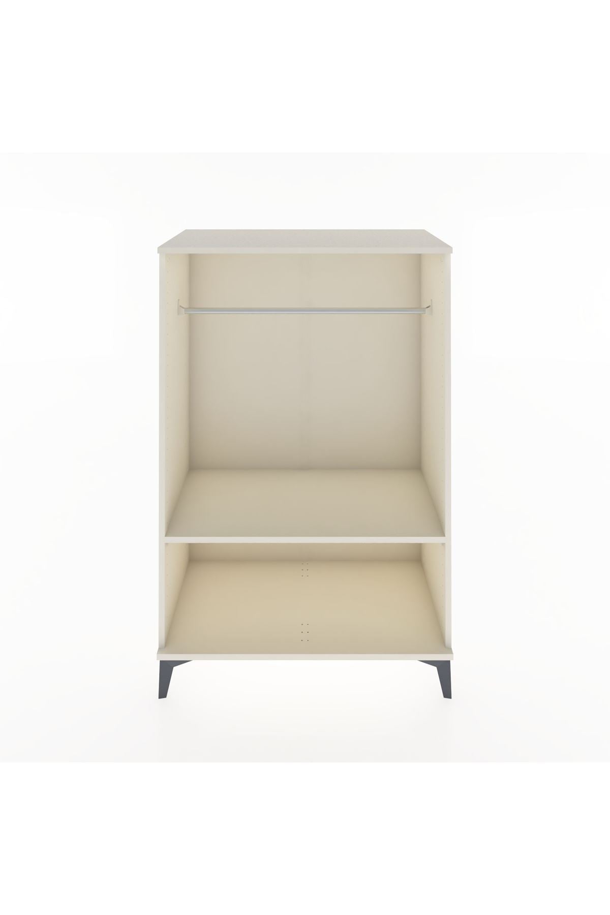 Hyperion Dolap Tek Raflı Tek Askılı 88x44x134 - S51M137V1B