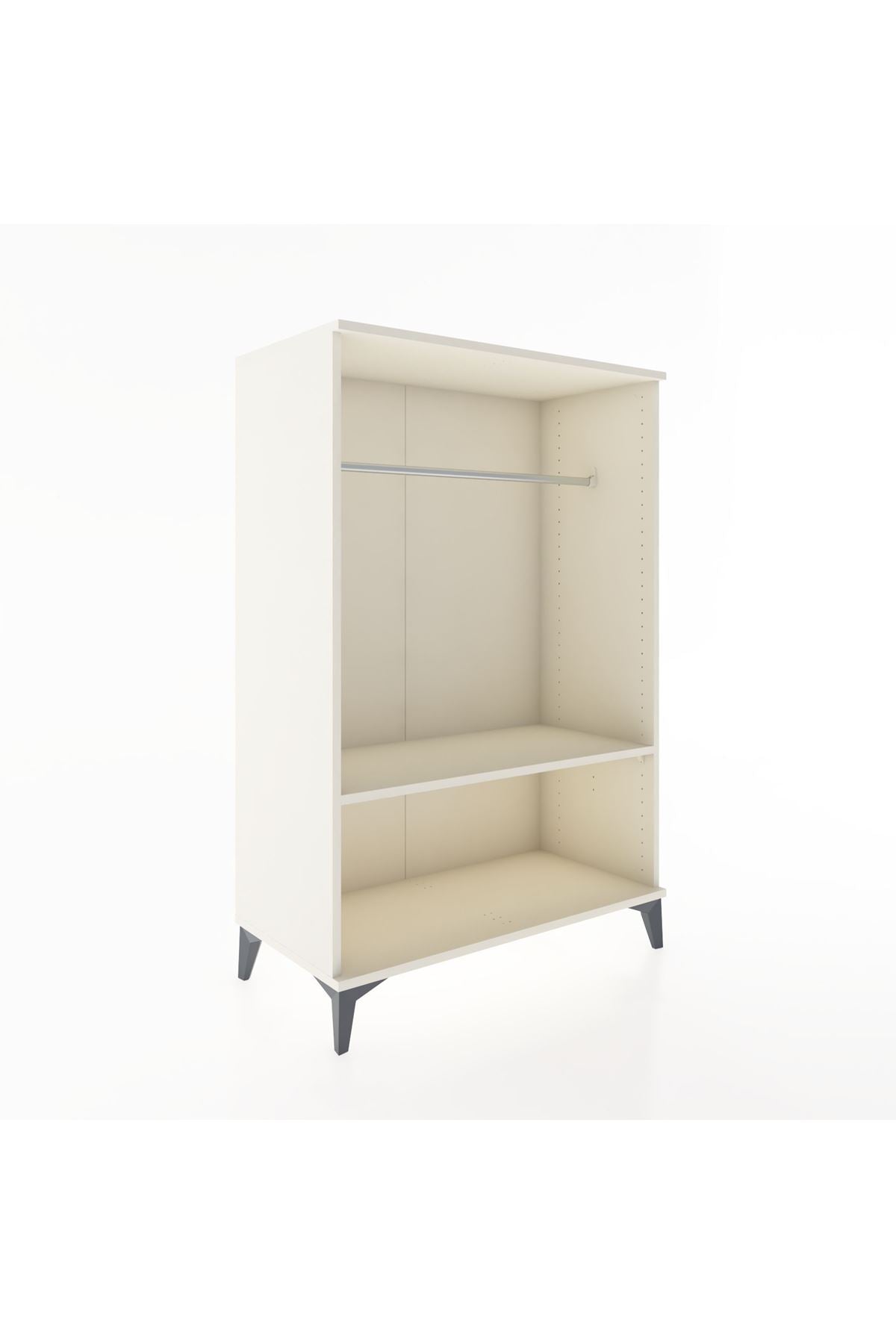 Hyperion Dolap Tek Raflı Tek Askılı 88x44x134 - S51M137V1B