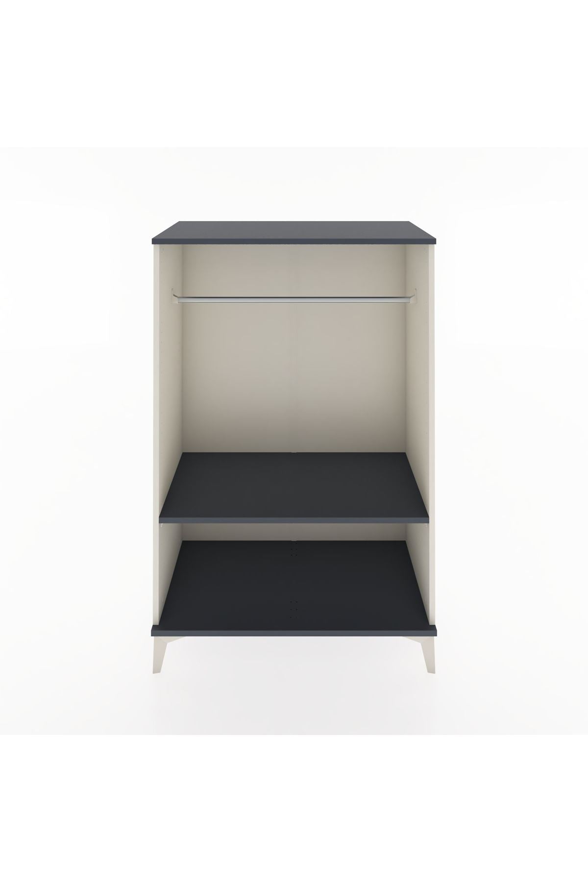 Hyperion Dolap Tek Raflı Tek Askılı 88x44x134 - S51M137V2B