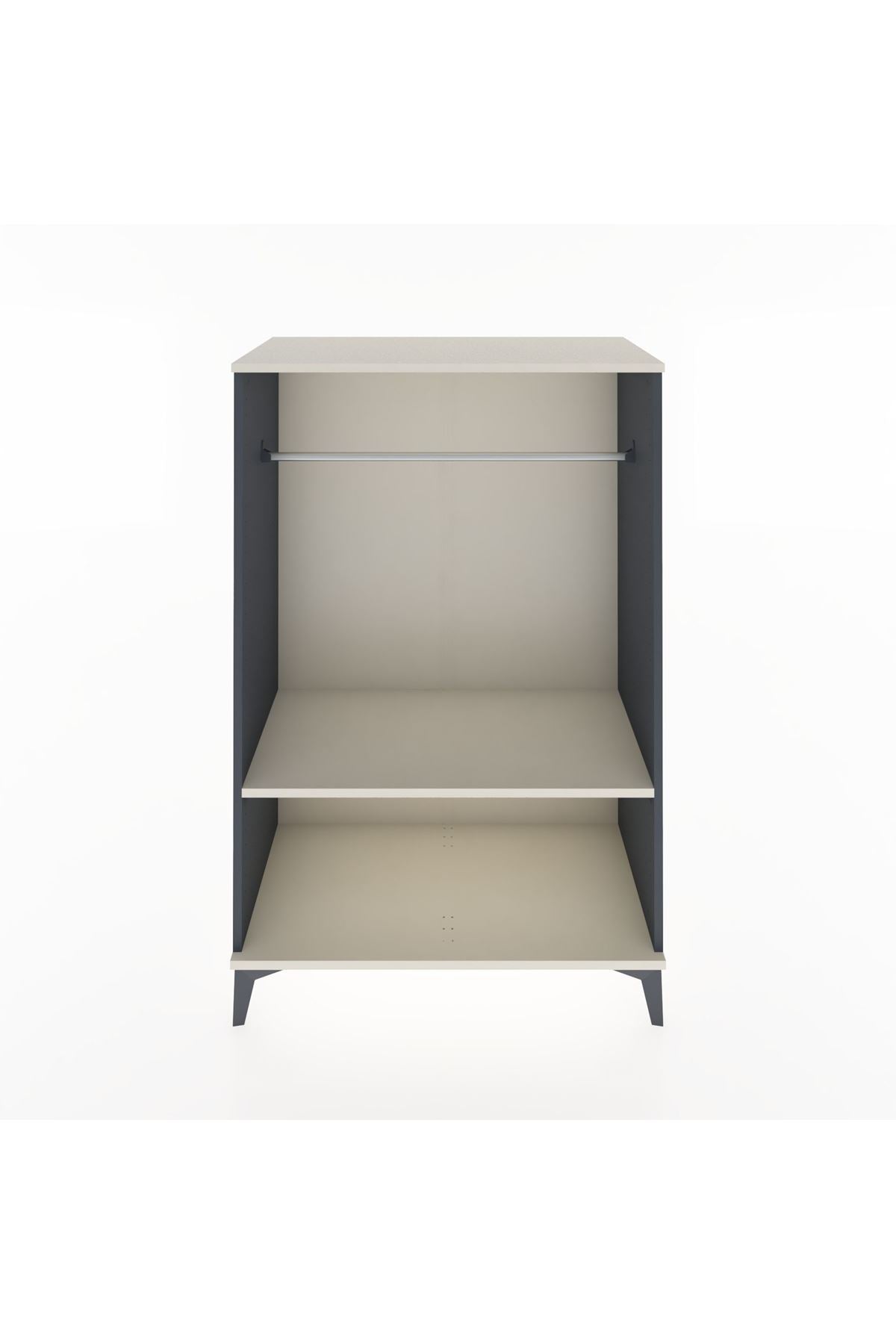Hyperion Dolap Tek Raflı Tek Askılı 88x44x134 - S51M137V4B