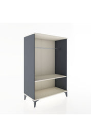Hyperion Dolap Tek Raflı Tek Askılı 88x44x134 - S51M137V4B