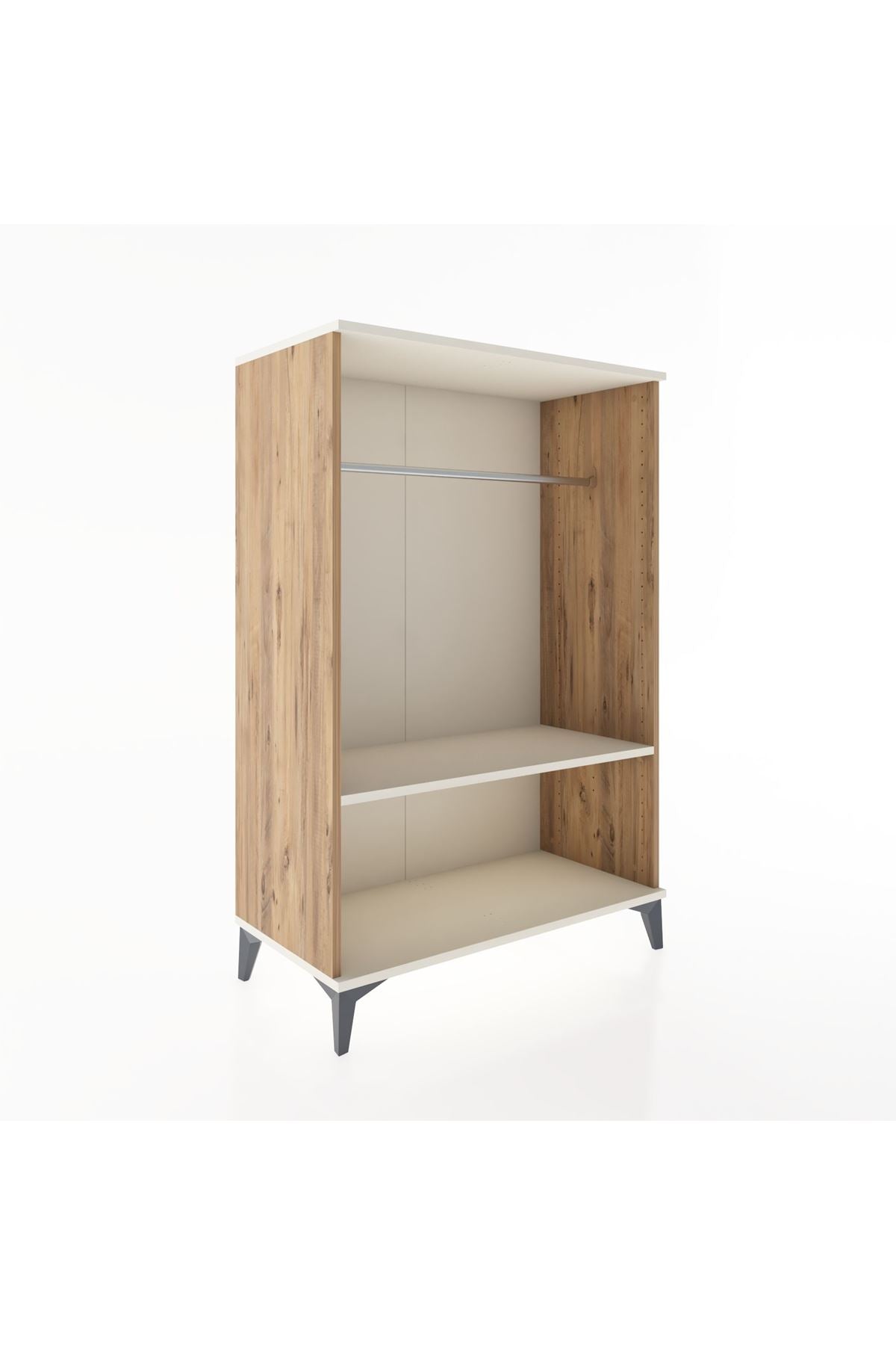 Hyperion Dolap Tek Raflı Tek Askılı 88x44x134 - S51M137V7B