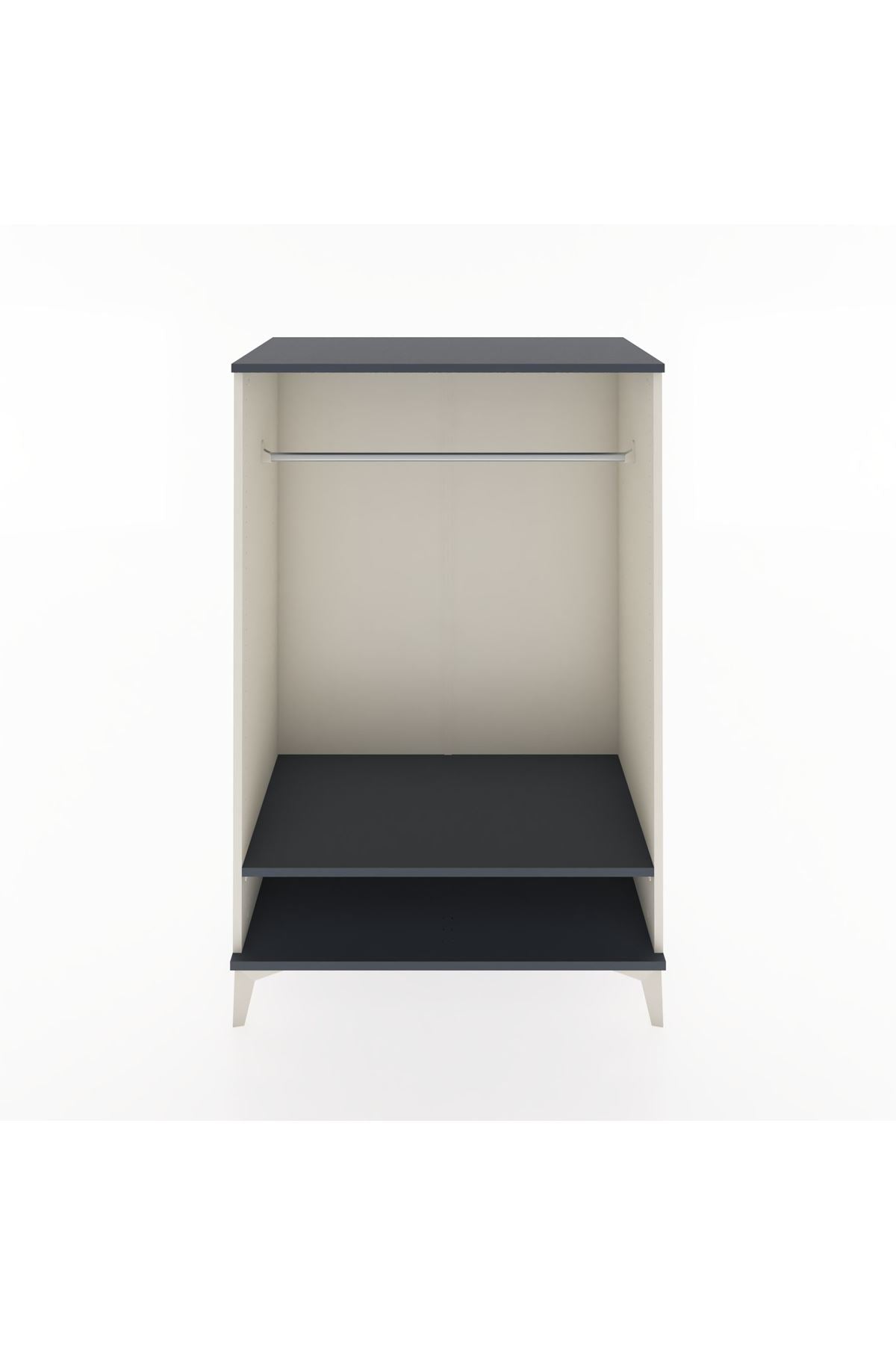 Hyperion Dolap Tek Raflı Tek Askılı 88x44x134 - S51M138V2B