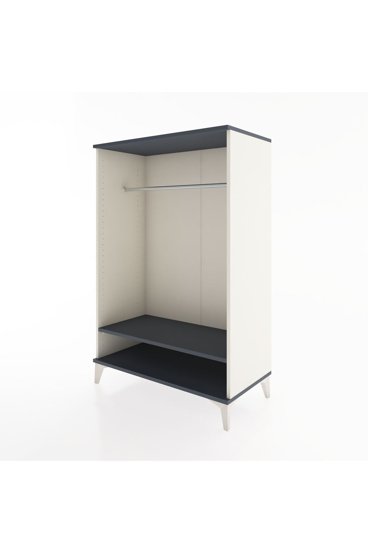 Hyperion Dolap Tek Raflı Tek Askılı 88x44x134 - S51M138V2B