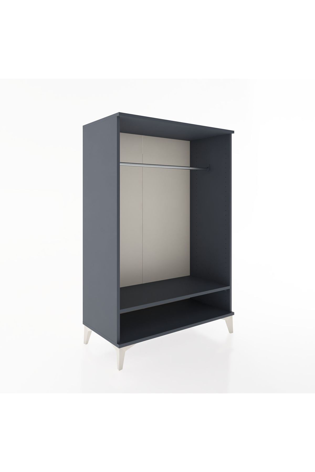Hyperion Dolap Tek Raflı Tek Askılı 88x44x134 - S51M138V5B