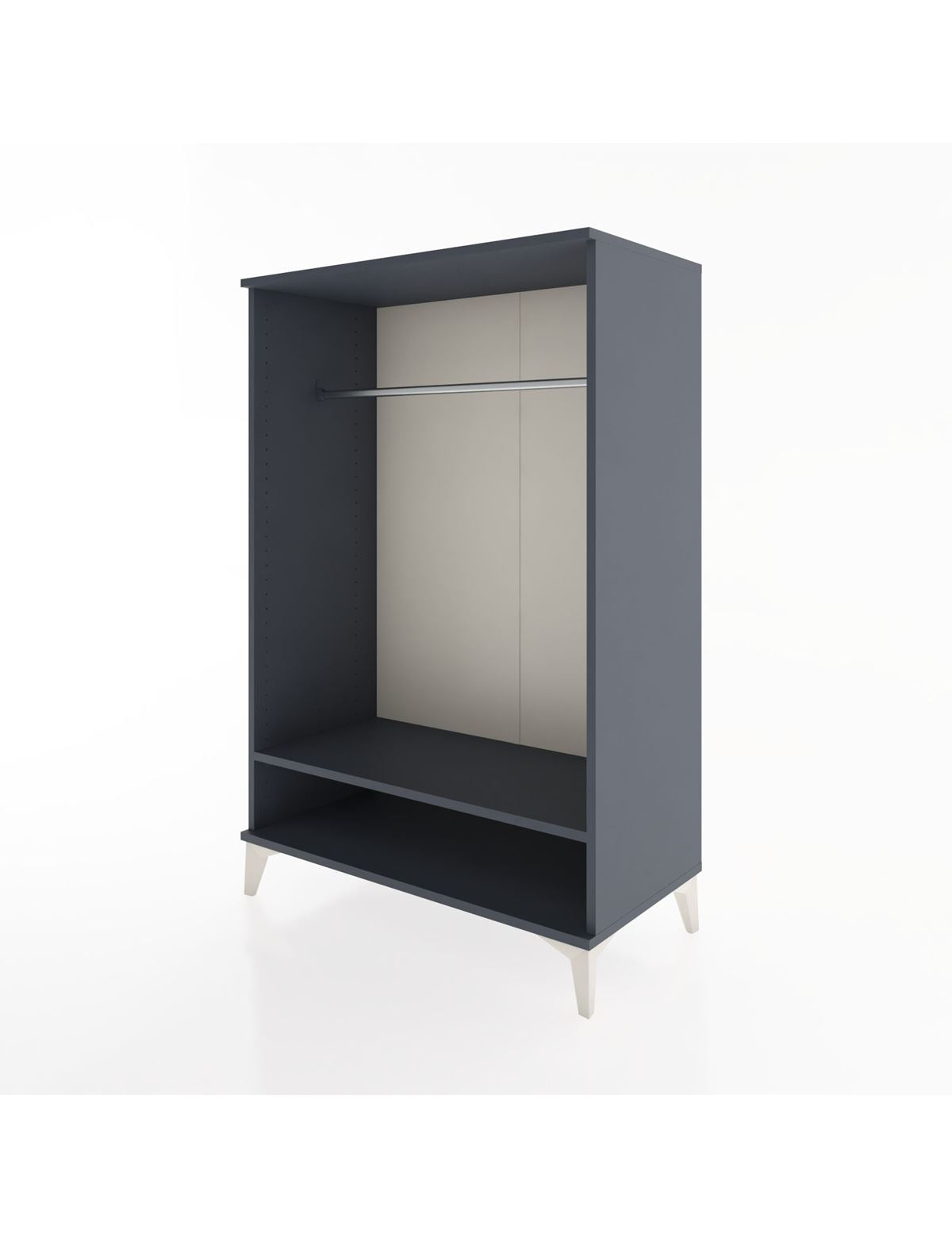 Hyperion Dolap Tek Raflı Tek Askılı 88x44x134 - S51M138V5B