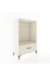 Hyperion Dolap Tek Raflı Tek Çekmeceli Tek Askılı 88x44x134 - S51M139V1B