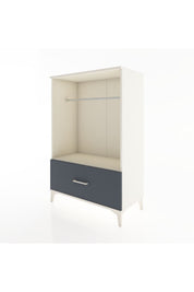 Hyperion Dolap Tek Raflı Tek Çekmeceli Tek Askılı 88x44x134 - S51M139V2B