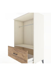 Hyperion Dolap Tek Raflı Tek Çekmeceli Tek Askılı 88x44x134 - S51M139V3B