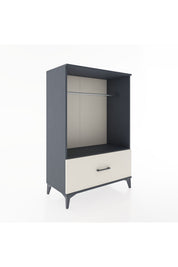 Hyperion Dolap Tek Raflı Tek Çekmeceli Tek Askılı 88x44x134 - S51M139V4B