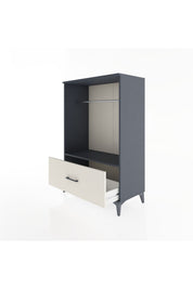 Hyperion Dolap Tek Raflı Tek Çekmeceli Tek Askılı 88x44x134 - S51M139V4B