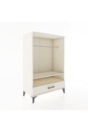 Hyperion Dolap 2 Raflı Tek Çekmeceli Tek Askılı 88x44x134 - S51M141V1B