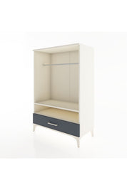 Hyperion Dolap 2 Raflı Tek Çekmeceli Tek Askılı 88x44x134 - S51M141V2B