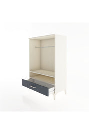 Hyperion Dolap 2 Raflı Tek Çekmeceli Tek Askılı 88x44x134 - S51M141V2B