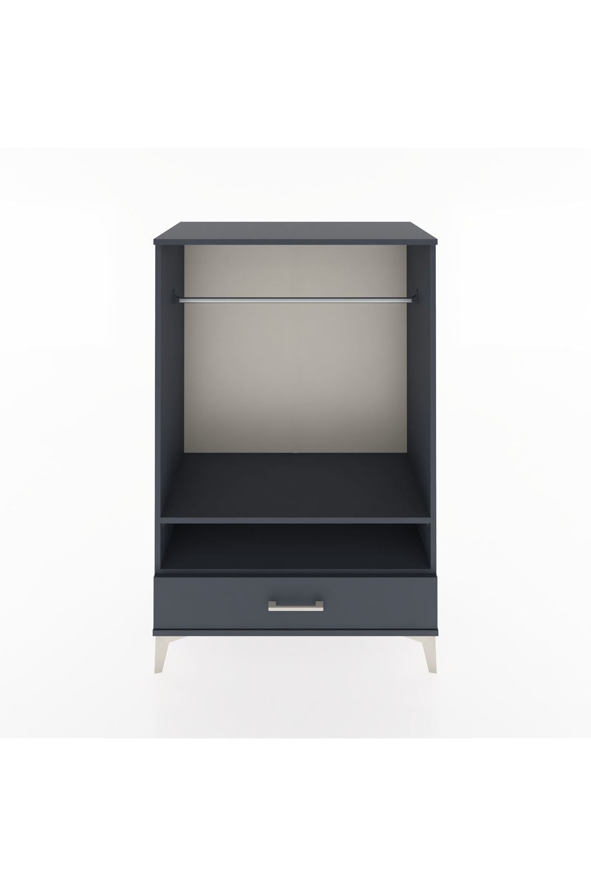 Hyperion Dolap 2 Raflı Tek Çekmeceli Tek Askılı 88x44x134 - S51M141V5B